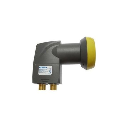 HUMAX LNB 143s Gold Quad Universal - Zuverlässiger Empfang für bis zu 4 Teilnehmer