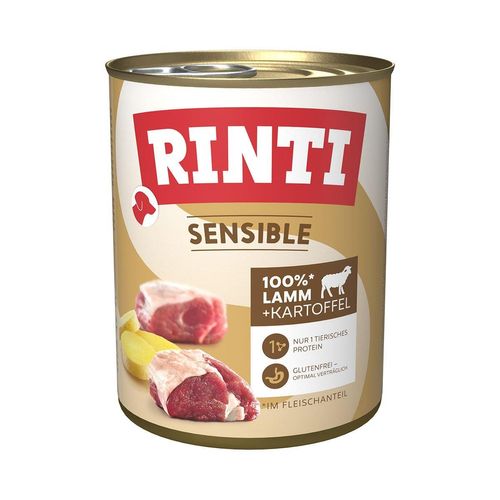 Rinti Sensible Lamm & Kartoffel 12x800g