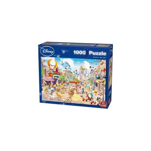 King Puzzle K05086 - Disneyland (1.000 Teile) (Neu differenzbesteuert)