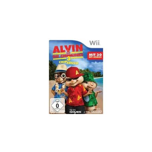 Alvin und Die Chipmunks 3 - Chip Bruch [Nintendo Wii] (Neu differenzbesteuert)