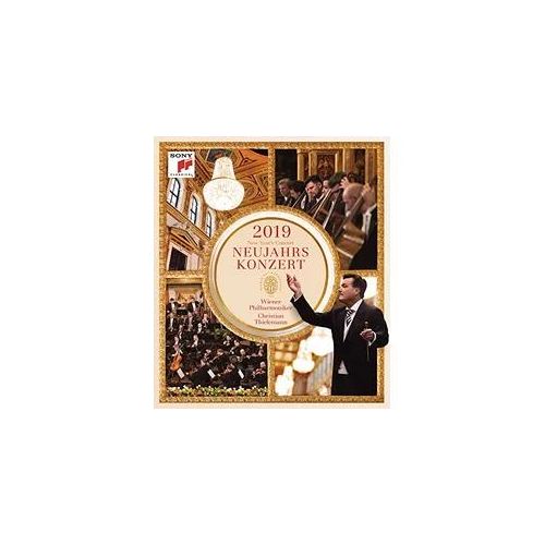 Christian Thielemann, Wiener Philharmoniker -Neujahrskonzert 2019 [Blu-ray] (Neu differenzbesteuert)