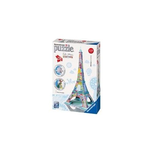 Ravensburger 3D Puzzle 12567 - Bauwerke: Eiffelturm (Tula Moon Edition) [216 Teile] (Neu differenzbesteuert)