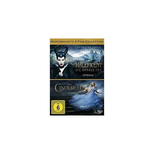 Maleficent - Die dunkle Fee / Cinderella (2 Disc Collection) [2 DVDs] (Neu differenzbesteuert)