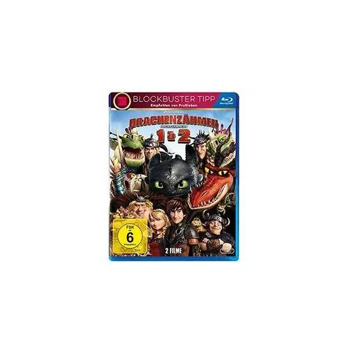 Drachenzähmen leicht gemacht 1 und 2 Doppelbox [Blu-ray] (Neu differenzbesteuert)