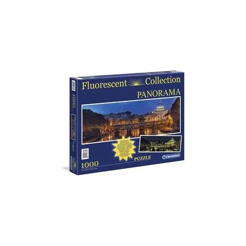 Clementoni Puzzle - Fluorescent Collection Rom Panorama [1.000 Teile] (Neu differenzbesteuert)