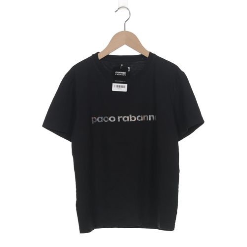 Paco Rabanne Damen T-Shirt, schwarz, Gr. 44