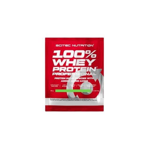 Scitec Nutrition 100% Whey Protein Professional (30 g, Erdbeere Weiße Schokolade)