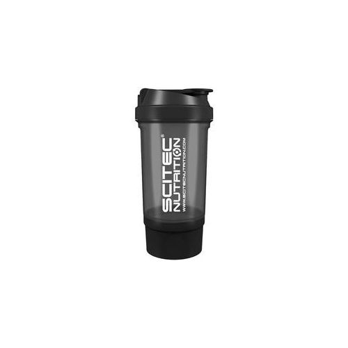 Scitec Nutrition Traveller Shaker (500 ml, Schwarz)