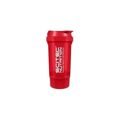 Scitec Nutrition Traveller Shaker (500 ml, Rot)