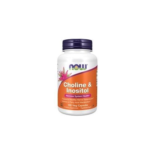 Now Foods Cholin und Inosit 500 mg Kapsel (100 veg.Kapseln)