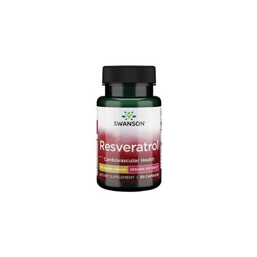 Swanson Resveratrol - Higher Potency 250 MG (30 Kapseln)