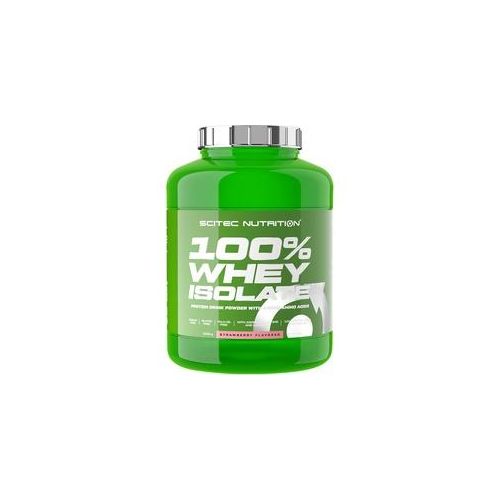 Scitec Nutrition 100% Whey Isolate (2000 g, Erdbeere)