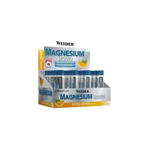 Weider Magnesium Liquid (20 x 25ml, Exotic-Orange)