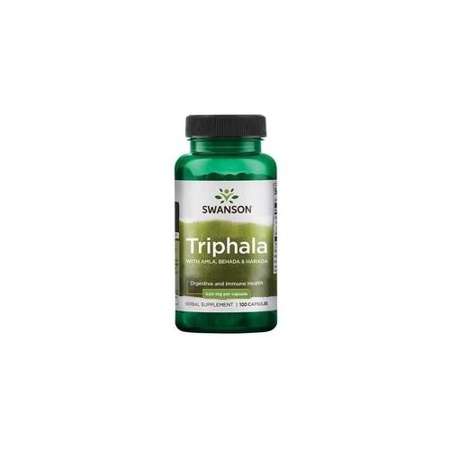 Swanson Triphala With Amla, Behada & Harada 500 mg (100 Kapseln)