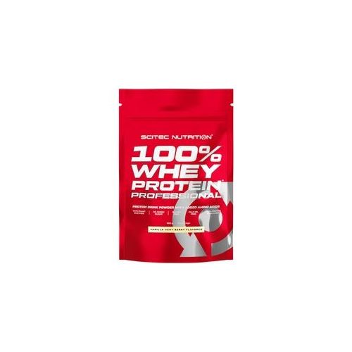 Scitec Nutrition 100% Whey Protein Professional (500 g, Vanille-Waldbeere)