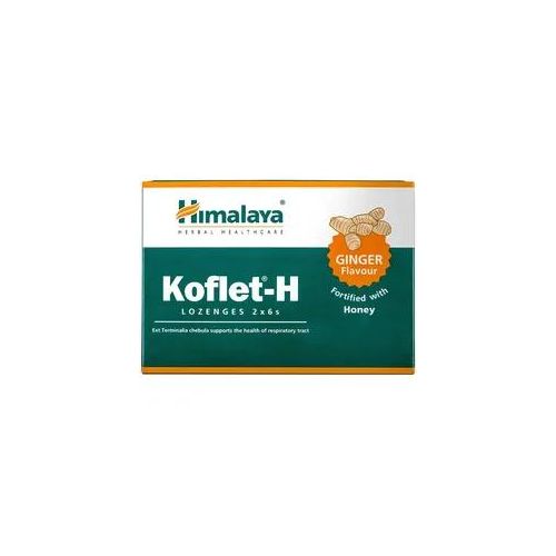 Himalaya Koflet-H (12 lutschtabletten, Ingwer)