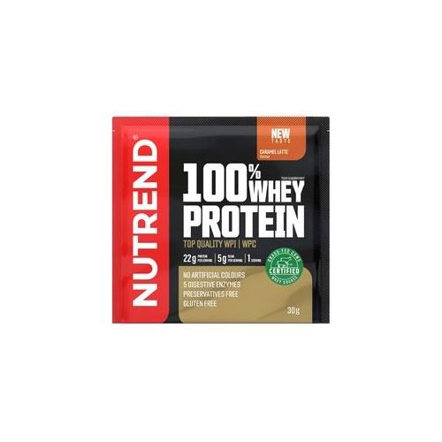 Nutrend 100% Whey Protein (30 g, Karamell-Latte)