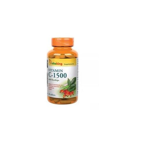 Vitaking Vitamin C-1500 With Rosehips (60 Tabletten)