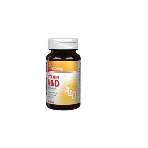 Vitaking Vitamin A&D 10,000/1,000 IU (60 Weichkapseln)