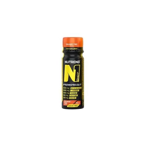 Nutrend N1 Shot Preworkout (60 ml, Orange Fire)