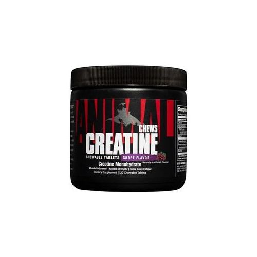 Universal Nutrition Animal Creatine Chews (120 Kautabletten, Traube)