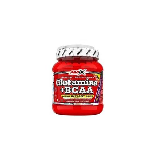 Amix Glutamine + BCAA powder (530 g, Waldfrüchte)