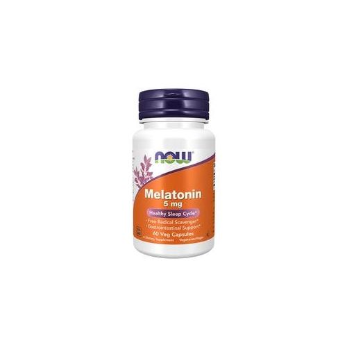 Now Foods Melatonin 5 mg (60 veg.Kapseln)