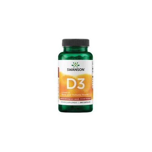 Swanson SWANSON VITAMIN D3 - HIGHER POTENCY 2,000 IU (250 Capsules) (250 Kapseln)