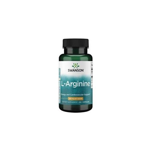 Swanson L-Arginine 500 mg (100 Kapseln)