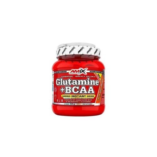 Amix Glutamine + BCAA powder (530 g, Orange)