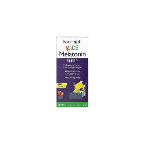 Natrol Kids Melatonin (30 Tabletten, Erdbeere)