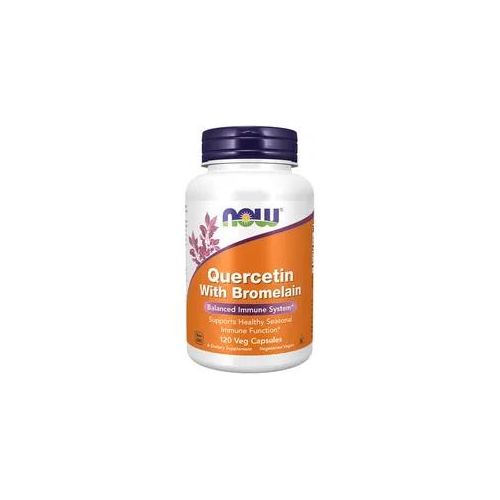 Now Foods Quercetin Kapsel mit Bromelain (120 veg.Kapseln)