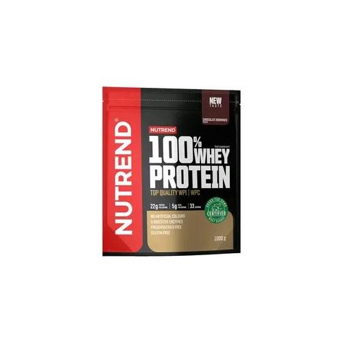 Nutrend 100% Whey Protein (1000 g, Schokoladen Brownie)