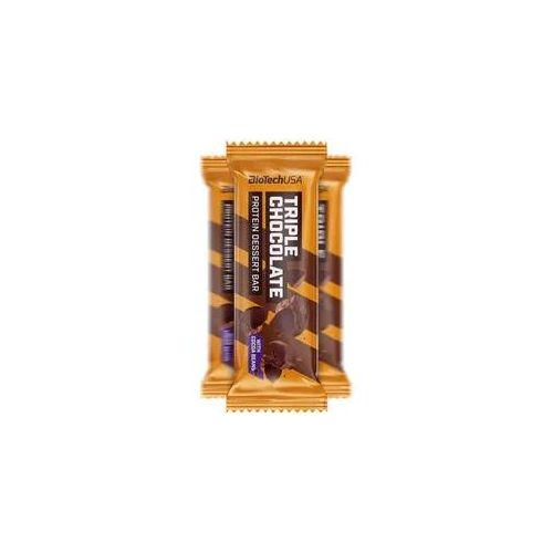 BioTechUSA Protein Dessert Bar (50 g, Dreifache Schokolade)