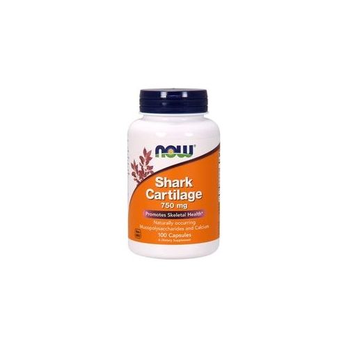 Now Foods Shark Cartilage - Haifischknorpel 750 mg Kapsel (100 Kapseln)