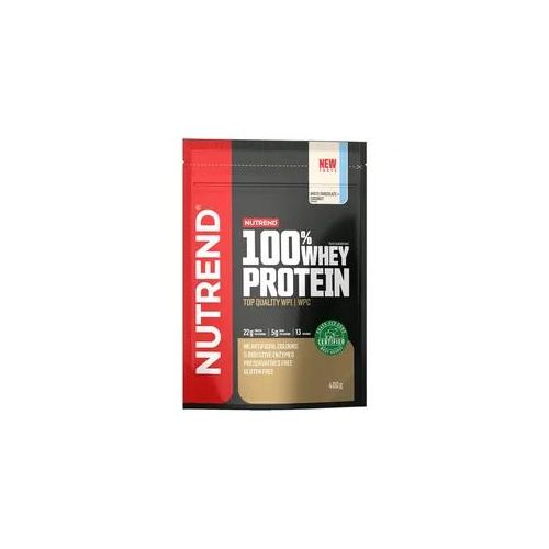 Nutrend 100% Whey Protein (400 g, Weiße Schokoladen-Kokosnuss)