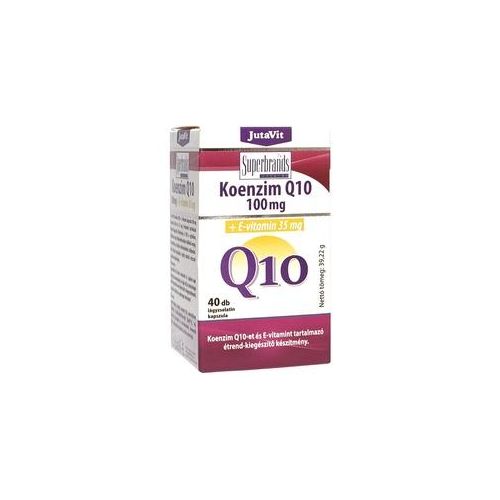 JutaVit Coenzym Q10 100 mg + Vitamin E Kapsel (40 Tabletten)