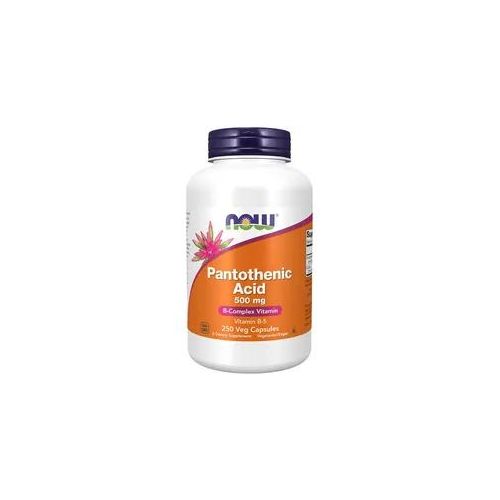 Now Foods Pantothensäure 500 mg Kapsel (250 Kapseln)