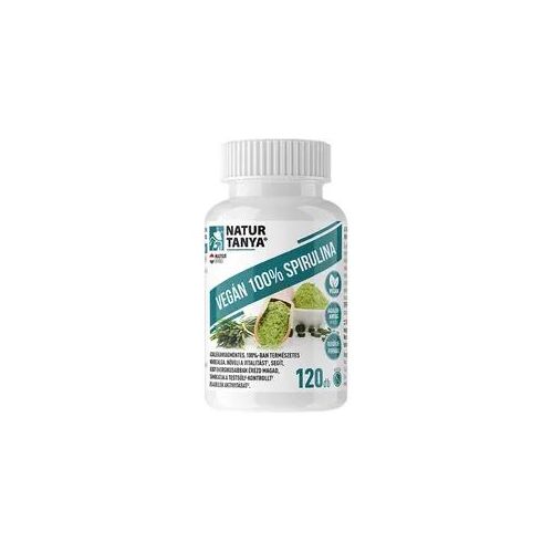 Natur Tanya Vegan 100% Spirulina (120 Tabletten)