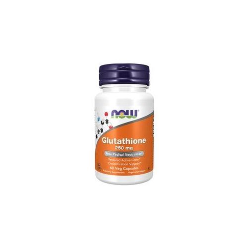 Now Foods Glutathione 250 mg - Glutathion Kapsel (60 veg.Kapseln)