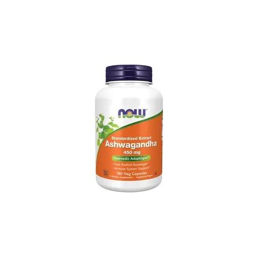 Now Foods Ashwagandha-Extrakt 450 mg (180 veg.Kapseln)