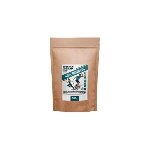 Natur Tanya 100% Taurine Powder - Additive Free (500 g, Naturally Plain)