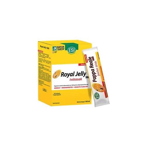 Natur Tanya ESI(R) Royal Jelly - 1000 mg of fresh ROYAL JELLY in a liquid pouch (16 Sachet)