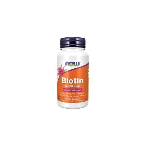 Now Foods Biotin 5000 mcg Kapsel (60 veg.Kapseln)