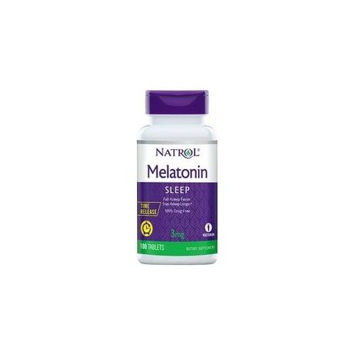 Natrol Melatonin Time Release 3 mg (100 Tabletten)