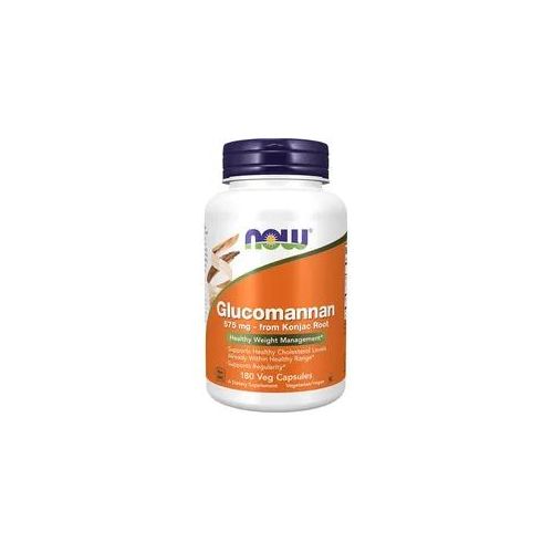 Now Foods Glucomannan 575 mg (180 veg.Kapseln)