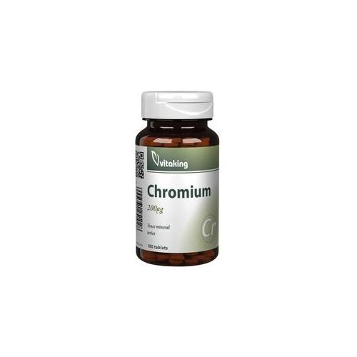 Vitaking Chromium 200 mcg (100 Tabletten)