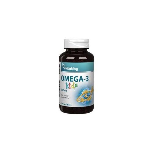 Vitaking Omega-3 kids 500 mg (100 Weichkapseln)