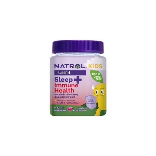 Natrol Kids Sleep + Immune Health (50 Gummibonbons, Himbeere)