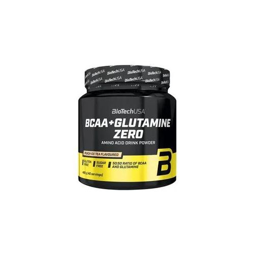 BioTechUSA BCAA+Glutamine Zero (480 g, Pfirsicheistee)